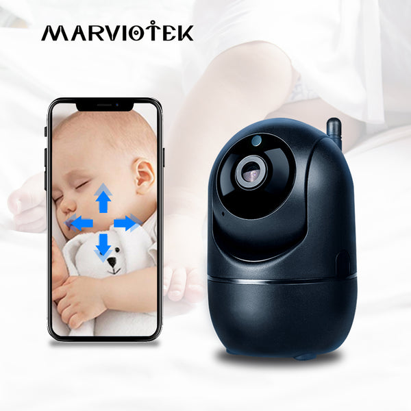 Baby Monitor Auto Tracking IP Camera WiFi Home Security IP Camera Night Vision Wireless Surveillance Mini CCTV Camera 1080P HD